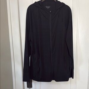Athleta Classic Black Full-Zip Jacket